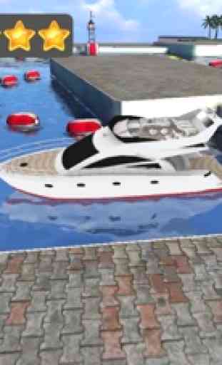 3D Super Boat Parking Simulator Yacht Racing Game 1