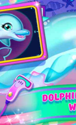 Ocean Dolphin Baby Birth Simulator Free 2