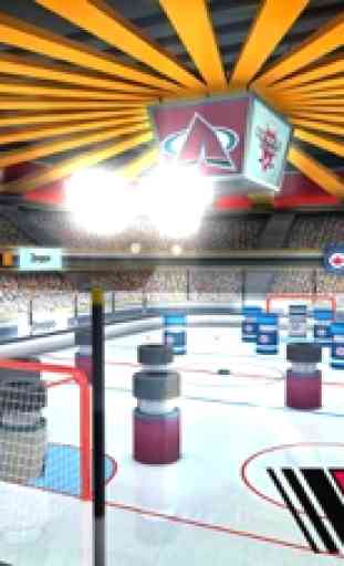 Pin Hockey - Ice Arena - Glow like a superstar air master 2