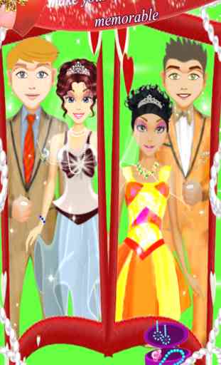 Princesa príncipe Wedding Salon, la belleza de la moda juegos de chicas de los niños 1