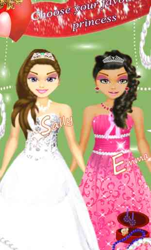 Princesa príncipe Wedding Salon, la belleza de la moda juegos de chicas de los niños 2