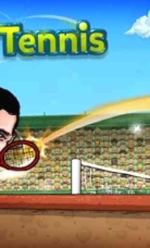 Titere Tenis: Torneo Topspin de las grandes leyendas de la cabeza de marioneta 2