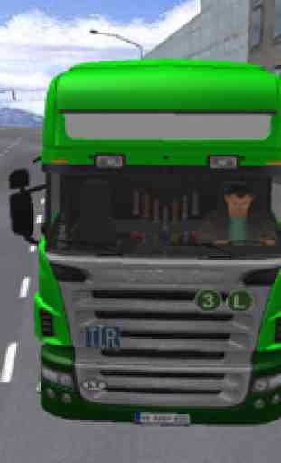 Camiones simulador de conducción real y Estacionamiento 4