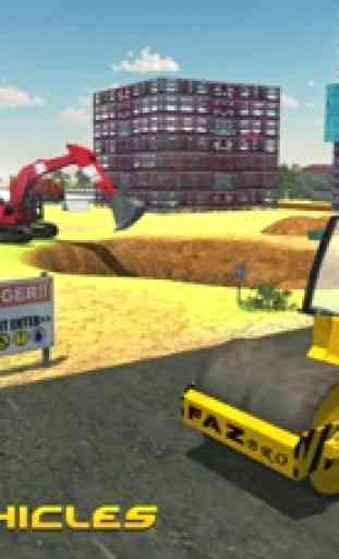 Excavadora Real Road Builder 3