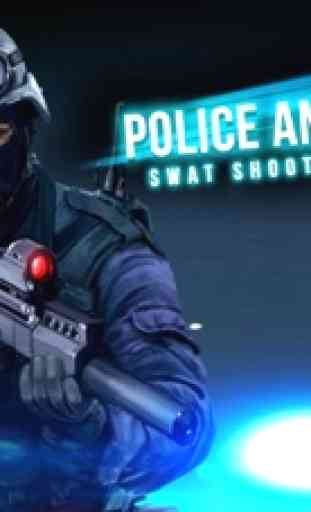 La policía anti terrorista tirador SWAT en Crime C 1