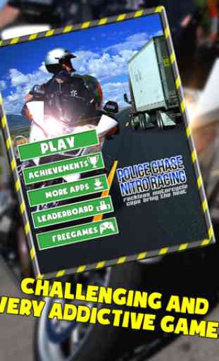 Police Chase Nitro Racing: Reckless Motorcycle Cops Bring the Heat 2