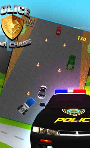 Police Pursuit Car Chase Speed Racer: Traffic Getaway Rush 3