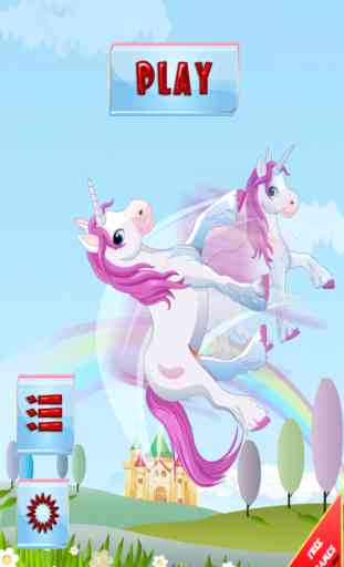 Pretty Little Unicorn Rush: Rainbow Pony Games for Girls 1