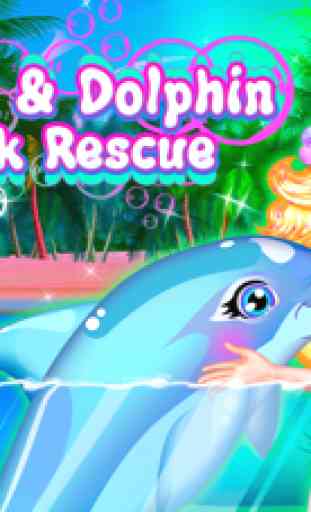 Princess Dolphin and Shark Rescue Free 1