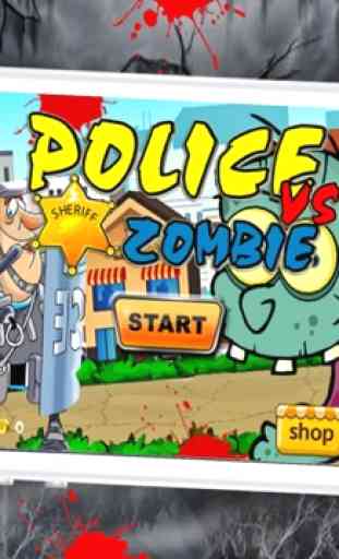 VS Zombies juego Policía comió mi Amigos Run Z 2 3