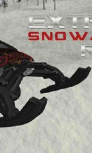 conductor de motos de nieve - montar a caballo extremo moto de nieve y las carreras de juego de simulador 2