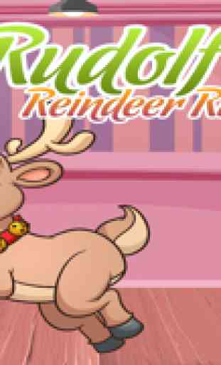 Rudolf el reno de nariz roja Run : Rudolf's Reindeer Run 1