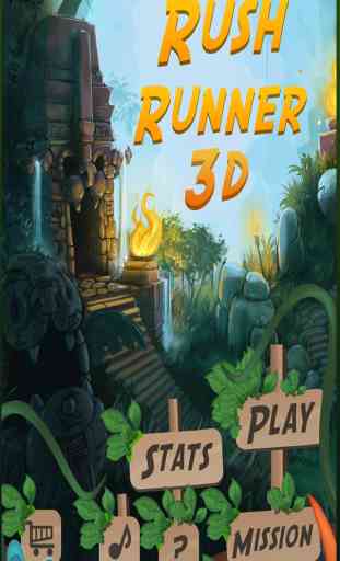Rush Runner 3D Free - Una pizca de aventura corriendo escapar Lite Sala de juegos - la mejor diversión Adictivo App interminable carrera para niños - Cool 3D divertido saltar Juegos Gratis - Aplicaciones adictivas con Multiplayer Física 1