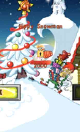 Santa Claus Christmas Dash: Con Elf, Muñeco de nieve y reno 3