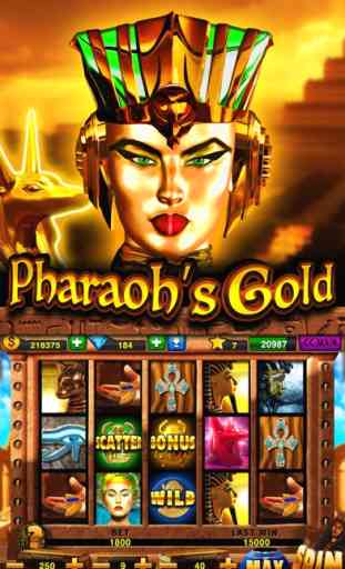 Slots Pharaoh's Gold 2 - FREE Slots your Way with All New Bonus Games in this Grand Cleopatra Casino! 2