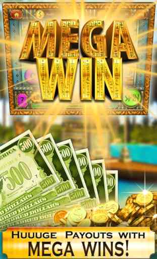 Slots Pharaoh's Gold: Maquinas Tragamonedas Gratis - Rich Vegas Slots & High Dinero Casino! 3