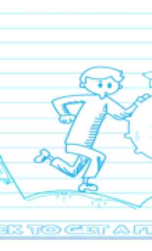 A Sketch Man Launch - A Swing Adventure Slingshot Mania Free 4