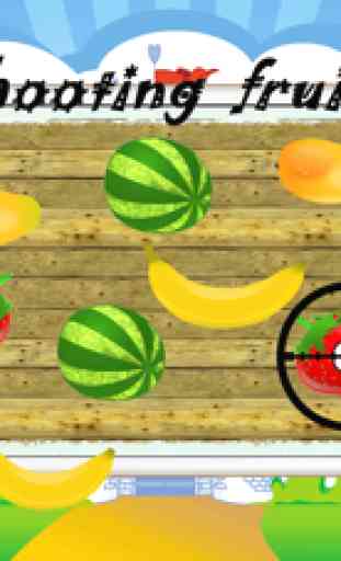 Frutas disparar Crush - juegos de puzzle para niños gratis 1