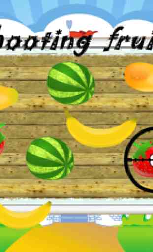 Frutas disparar Crush - juegos de puzzle para niños gratis 2