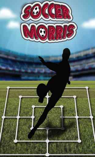 Fútbol Chapas 3 en raya Molino - Nine Men's Morris 1