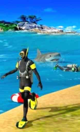 Scuba & Shark Game – Hunting 3