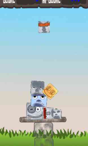 Stack the Blocks Free ( La mejor torre Fun construir Juegos de Niños, Niñas y niños - una fresca Divertidos FallDown 3D gratuitos Juegos - cielo Física de construcción de edificios, apilamiento App ) 2