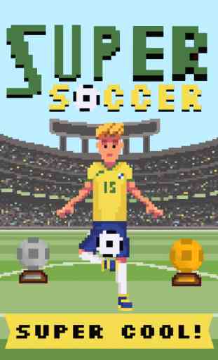 Súper Fútbol - Campeón del Mundo Juego de Deportes de 8 Bits de hacer malabares con el balón de fútbol 1