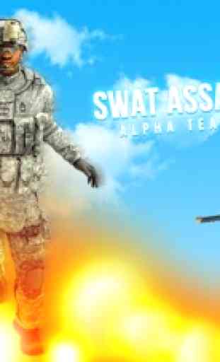 Swat Asalto Comando Alfa equipo seis guerra de pod 1