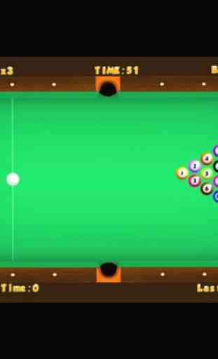 Velocidad Billar Piscina: Gratis Snooker Juego de Pelota 4