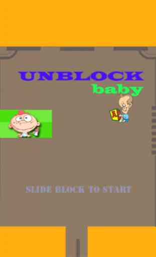 Desbloquear bebé Deslice el bloque para los niños y los niños 4