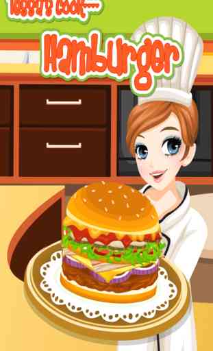 Tessa’s Hamburger - aprender a hacer Hamburgues en este juego de cocina para niños 1