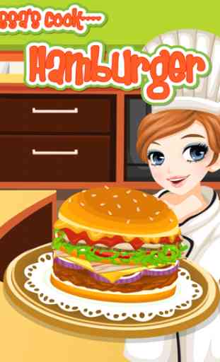 Tessa’s Hamburger - aprender a hacer Hamburgues en este juego de cocina para niños 4