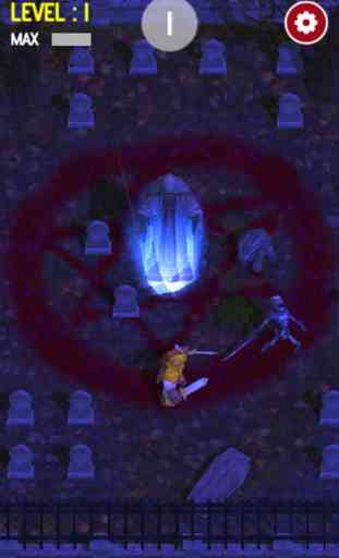 Undead Slayer VS Skeleton - Eliminar el esqueleto zombi en el cementerio juego gratuito 2