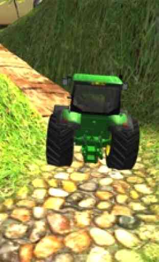 Conductor del tractor 3D - Hill Station 3
