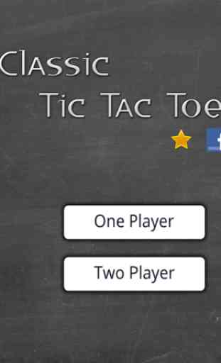 Tic Tac Toe -- Classic 4