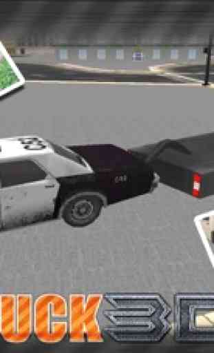 Tow camion conductor coche arreglar 3D simulador 1