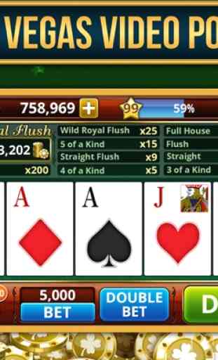 Video Poker Juegos de Cartas! 4