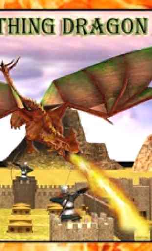 Guerras de Dragon Warrior 2016 Aventura - último choque de dragones con Knight clan en la ciudad medieval 4