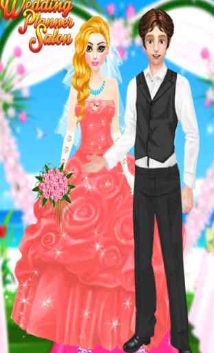 Wedding Planner Salon - Princess Makeup & Dress up games for kids & Girls 3