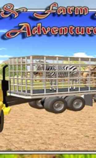 Zoo Transporter 2016 - Diversión Animales de la selva Animales de Granja Vs Mayhem 2