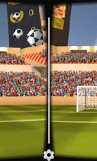 Córners : fútbol en Realidad Virtual. Remates de cabeza realistas. 1