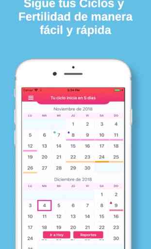Calendario Menstrual - MA 2