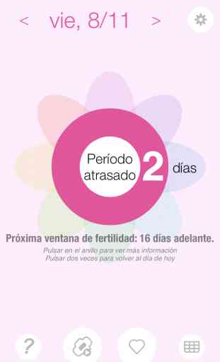 Calendario de ovulación y embarazo (calcula período fértil, predice el sexo y registra períodos) 3