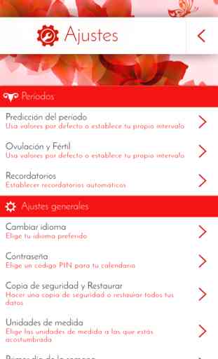 Diario menstrual - Calendario 4